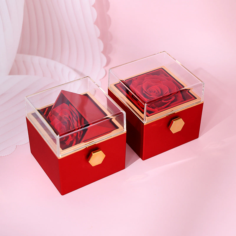 Soap Flower Ring Box