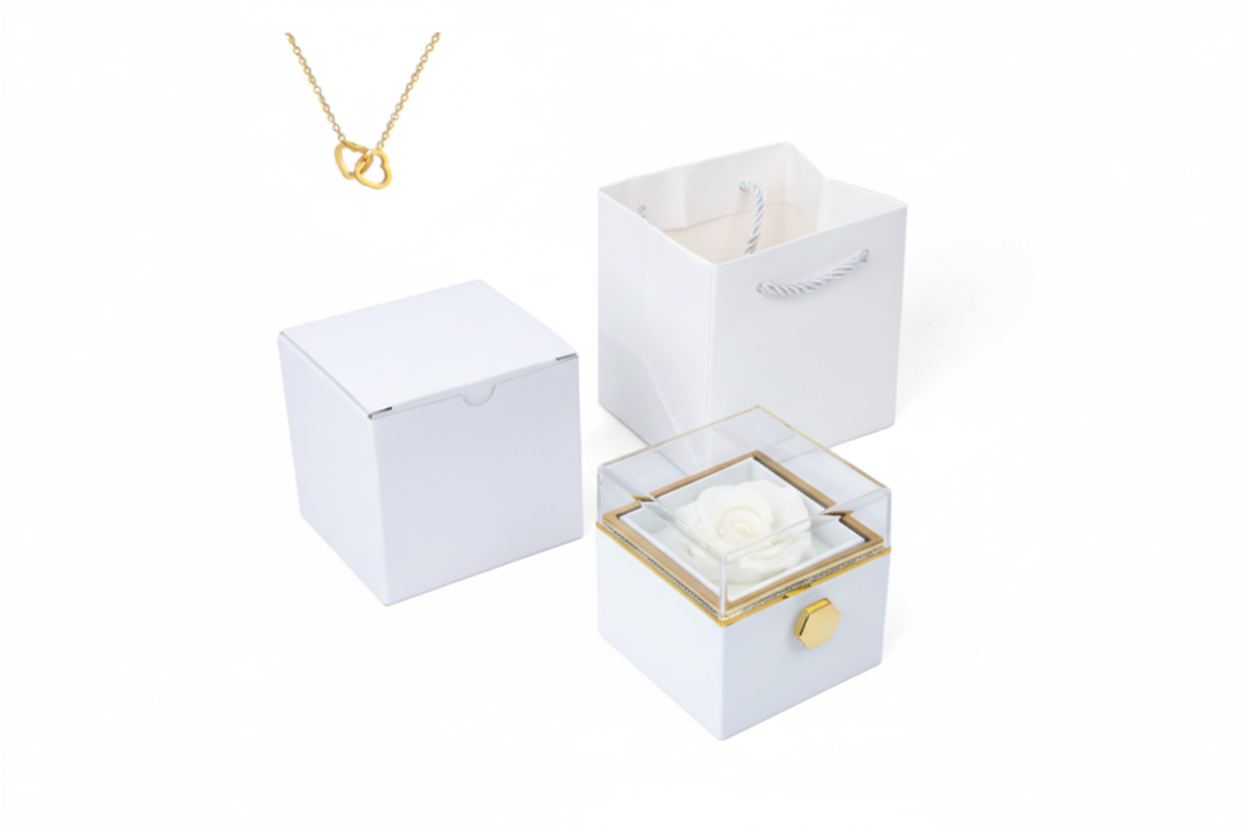 Soap Flower Ring Box